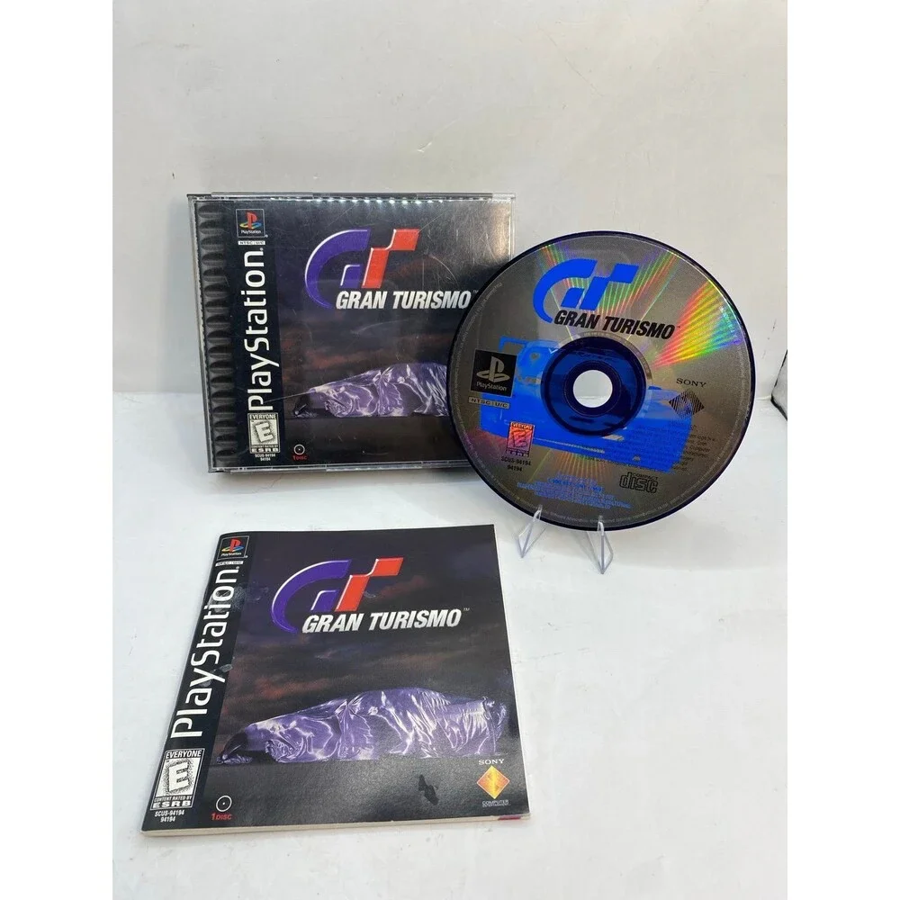 Gran Turismo Sony PlayStation 1 PS1 Sony 1998 E NTSC-U/C Manual Included